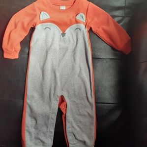 Fox Fleece Jumpsuit